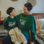 Kirk coy sweat 【 dark green 】