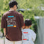 K.K.E coffee s/s tshirts 【brown】