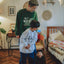 Kirk coy sweat 【 dark green 】