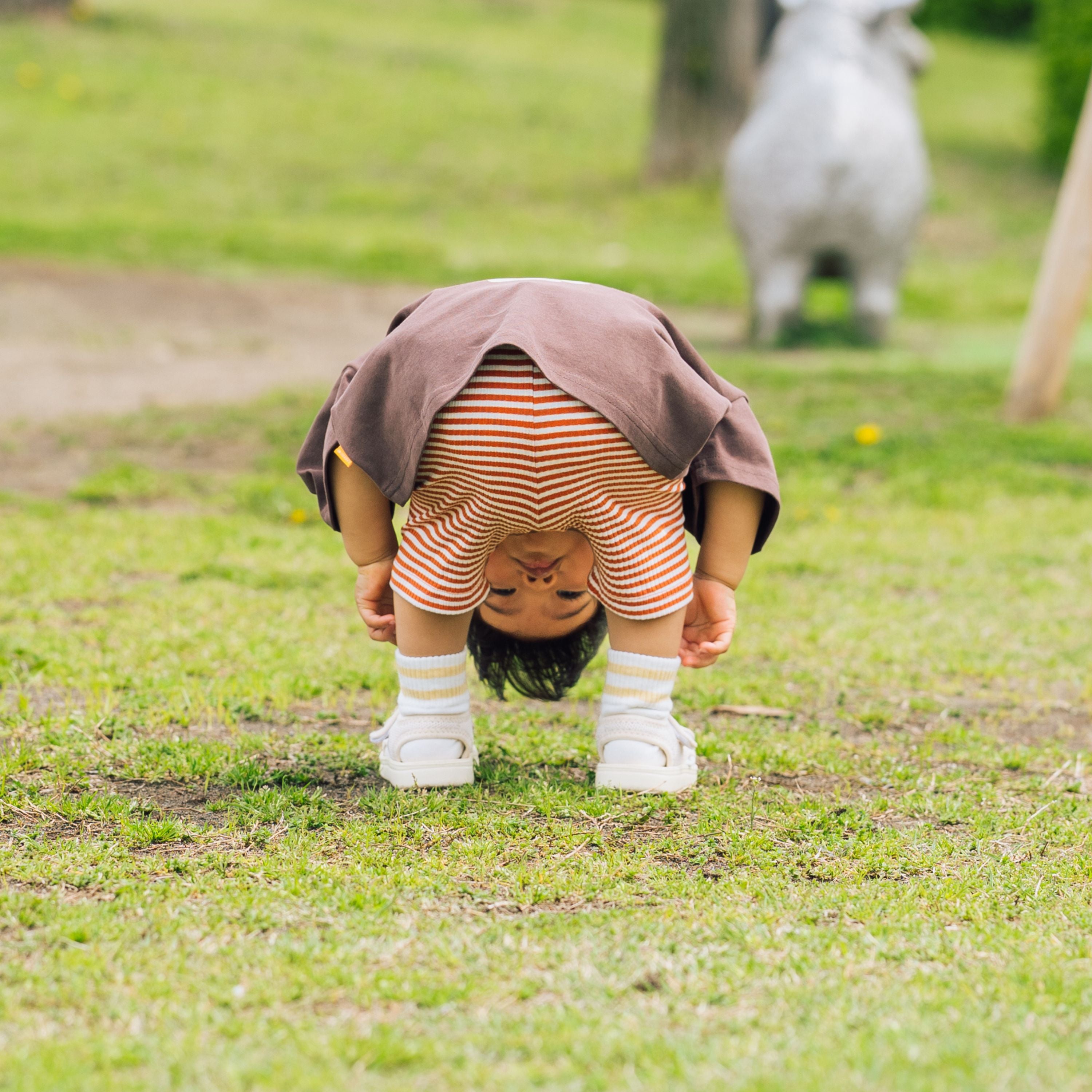 Kids half leggings【orange×yellow】 – カッコイー
