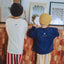 pizza l/s tshirts 【 navy 】