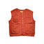 fleece vest 【 orange 】