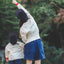 [E]njoy l/s tshirts 【 ivory 】