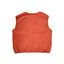 fleece vest 【 orange 】