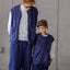 fleece vest 【 navy 】