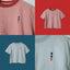 K.K.E border s/s tshirts
