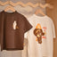 umakuiku s/s tshirts【brown】