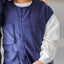 fleece vest 【 navy 】