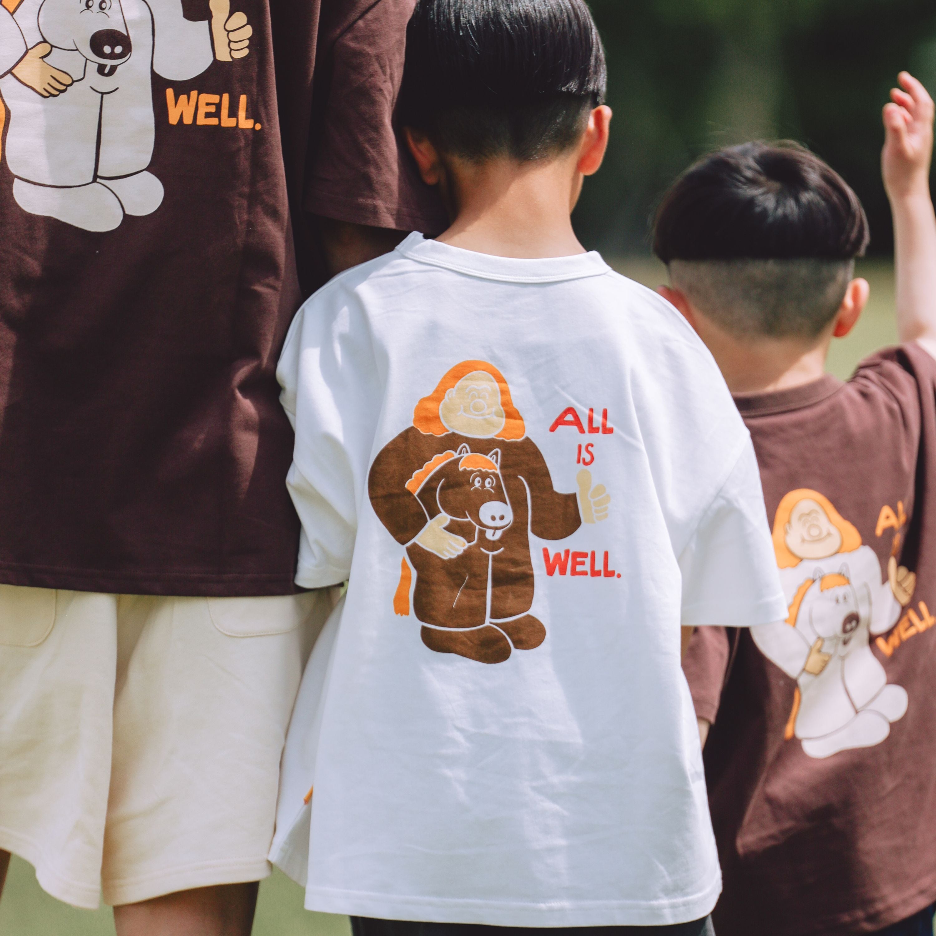 umakuiku s/s Tshirt【brown】 – カッコイー