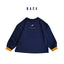 pizza l/s tshirts 【 navy 】
