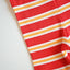 Kids half leggings【red×mustard】