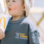 K.K.E burger s/s tshirts 【charcoal】