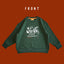 Kirk coy sweat 【 dark green 】