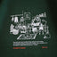 Kirk coy sweat 【 dark green 】
